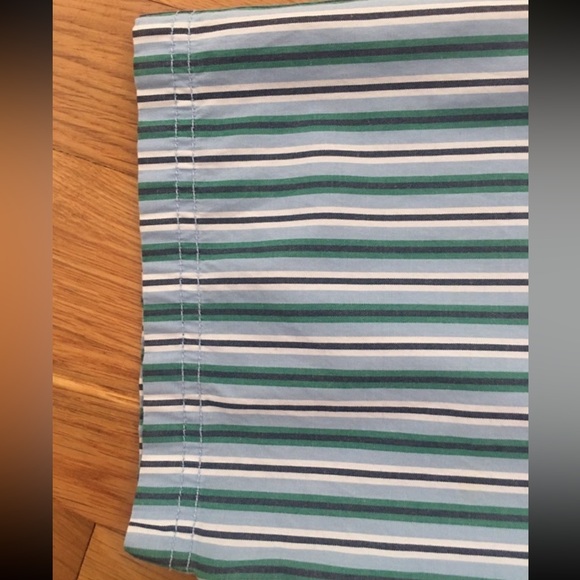 Tommy Hilfiger Youth boys size L short sleeve, button down striped shirt - Picture 8 of 11